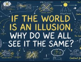 why do we see the same world if