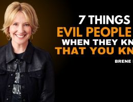 7 things evil people do when they
