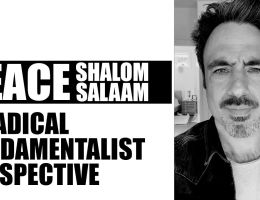 peace salaam shalom a radical