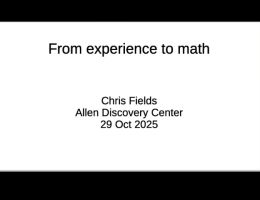 from experience to math by chris