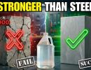 turn sand to stone with vinegar